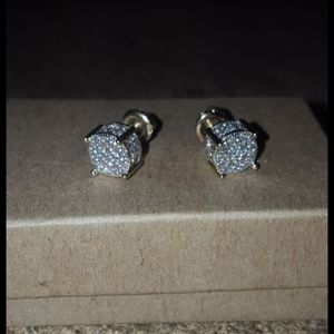 Gold Diamond Earrings